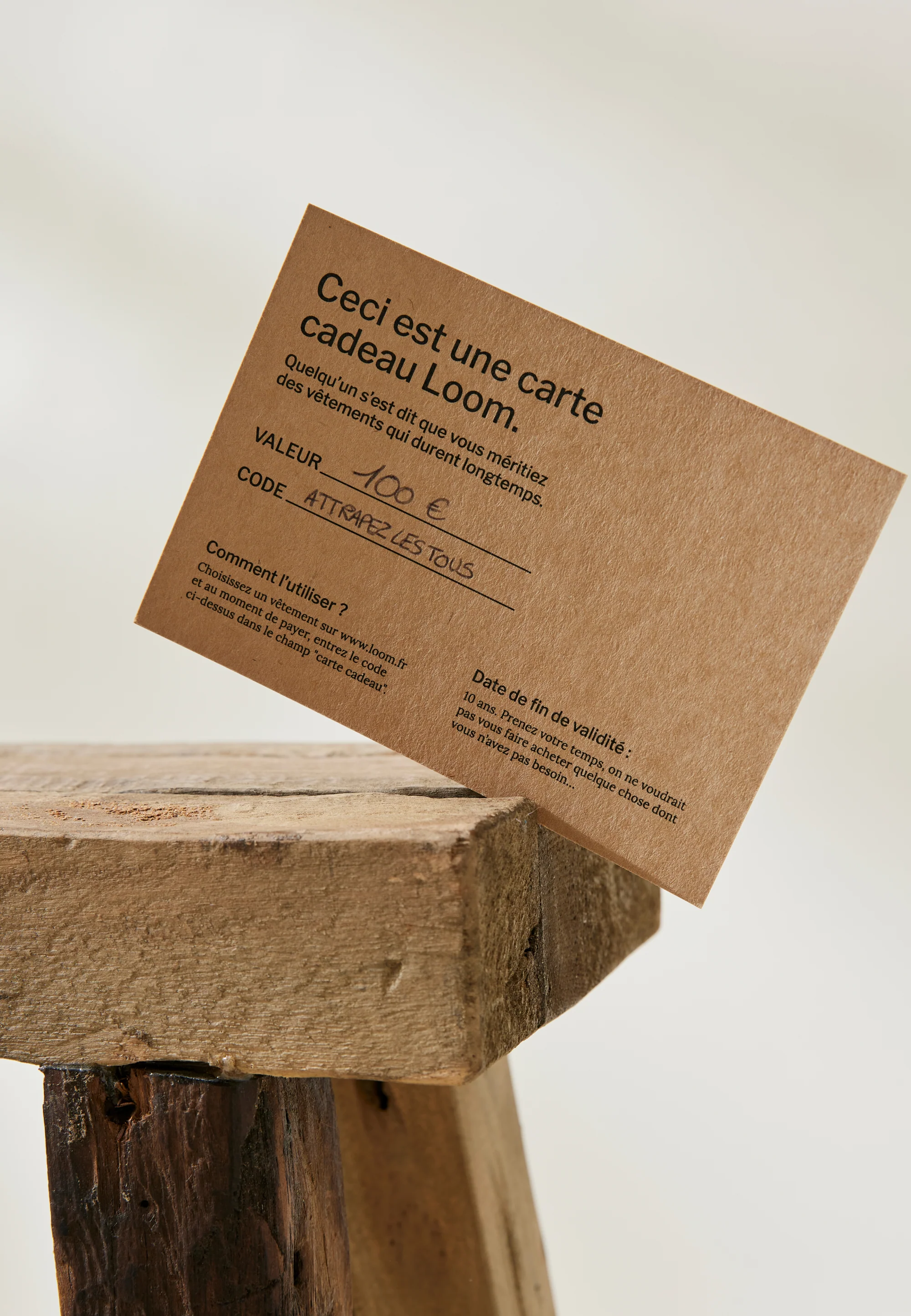 La carte cadeau physique - Image 3