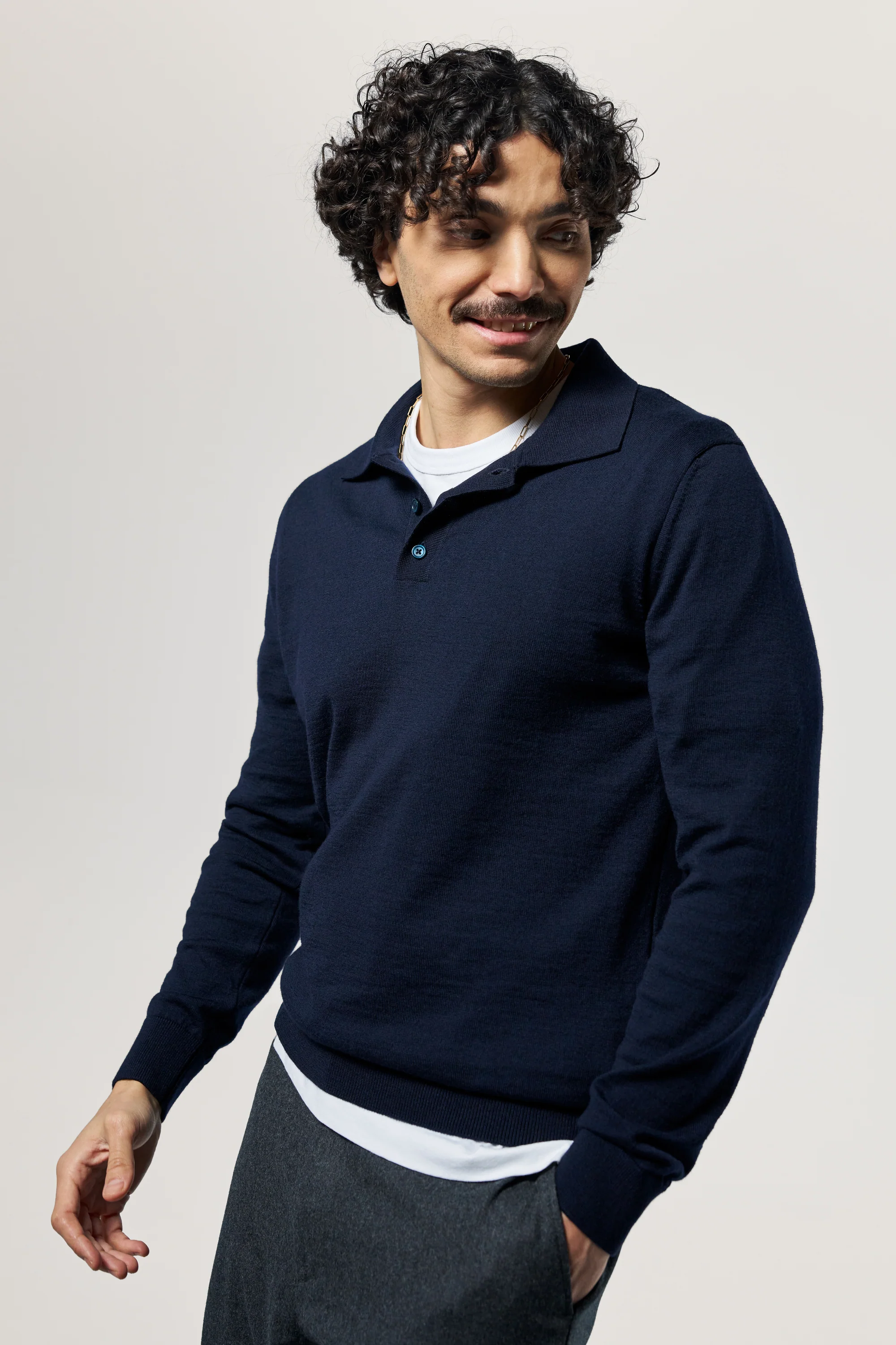 Le pull col polo - Image 4